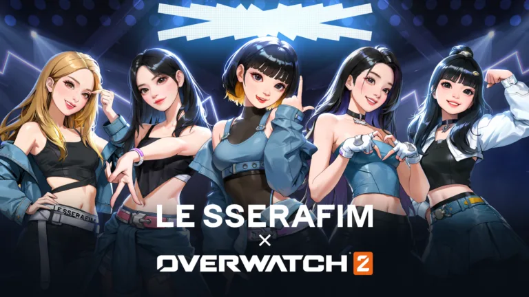 Overwatch 2 e grupo de K-pop LE SSERAFIM colaboram em clipe musical