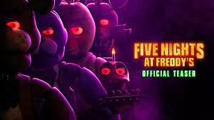 Filme de Five Night's At Freddy's ganha seu primeiro teaser