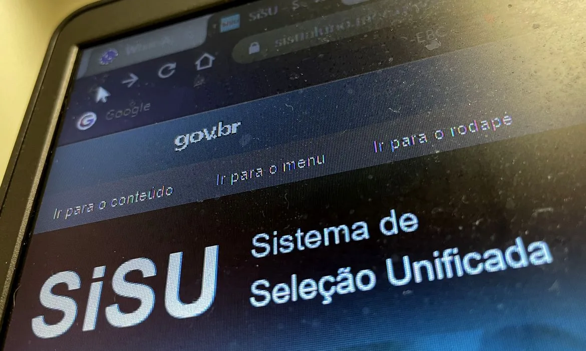 Brasília (DF), 16.02.2023 – Página do SISU 2023 na internet. Foto: Juca Varella/Agência Brasil