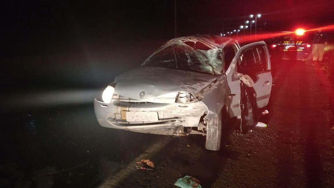 Motorista é preso na Serra por dirigir após uso de maconha e capotar veículo