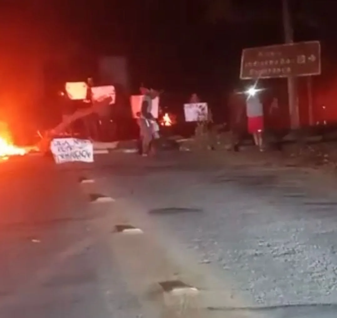 VÍDEO | Protesto de indígenas fecha rodovia no interior do ES