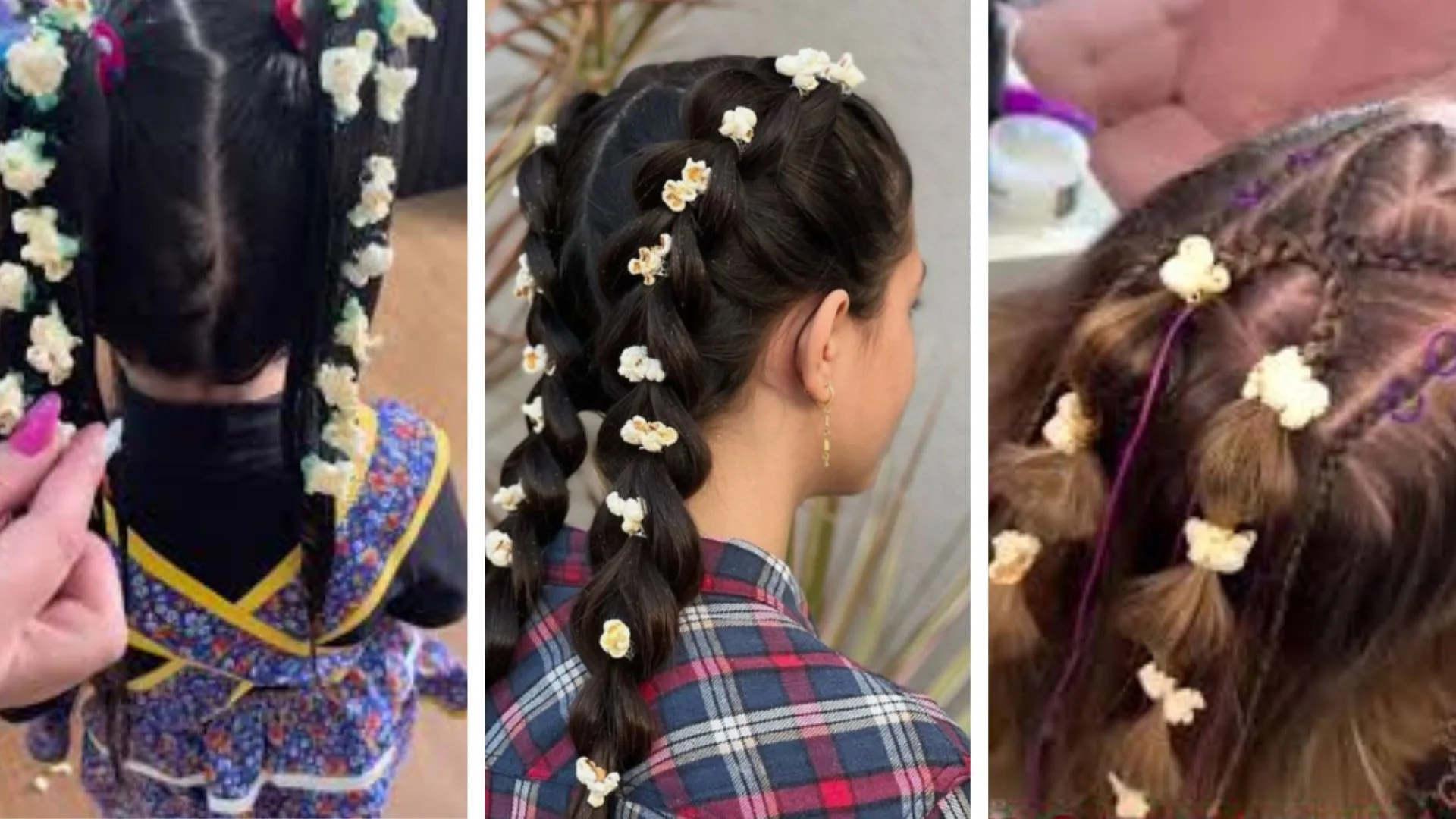 Pipoca no cabelo? Saiba criar grampo divertido para look junino