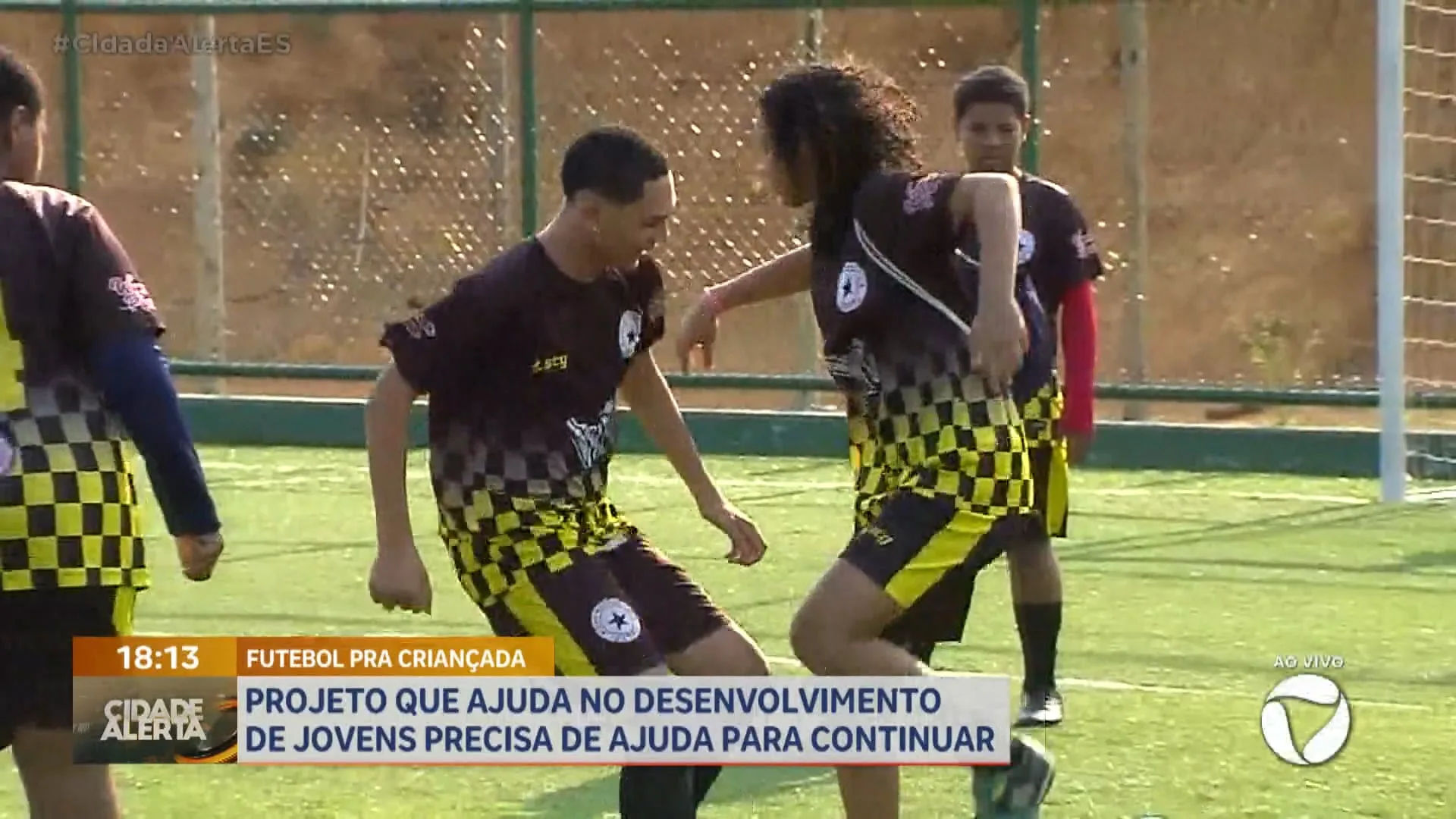 Projeto da Serra está mudando a vida de crianças e adolescentes através do esporte.