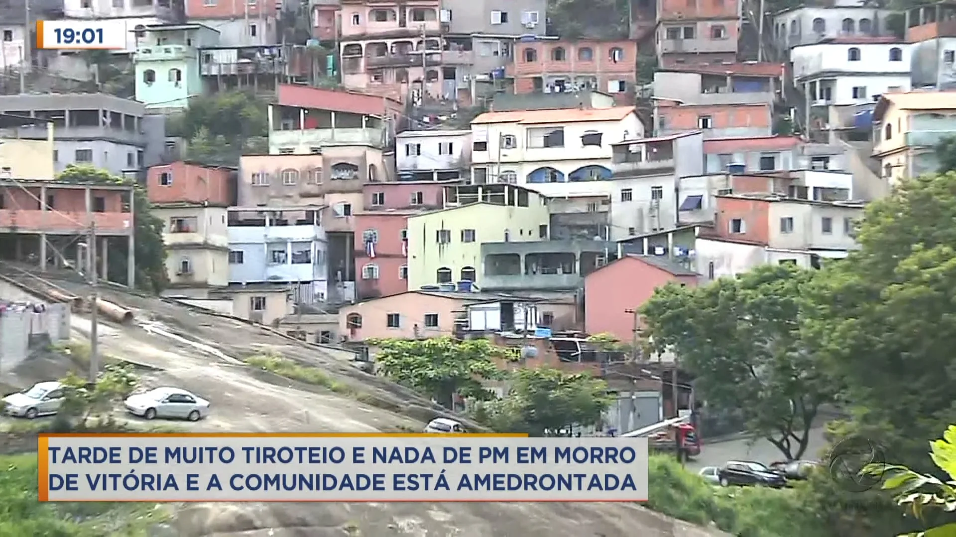 Tarde de muito tiroteio no morro do Romão em Vitória