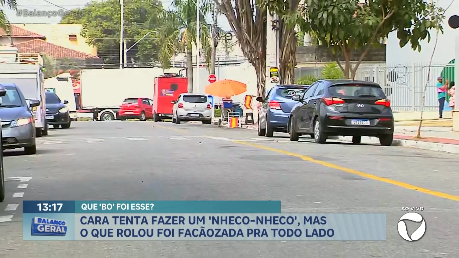 Homem tenta fazer um 'nheco-nheco', mas o que rola é facãozada