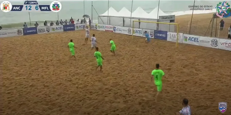 Marechal garante a quarta posição em Campeonato de Beach Soccer