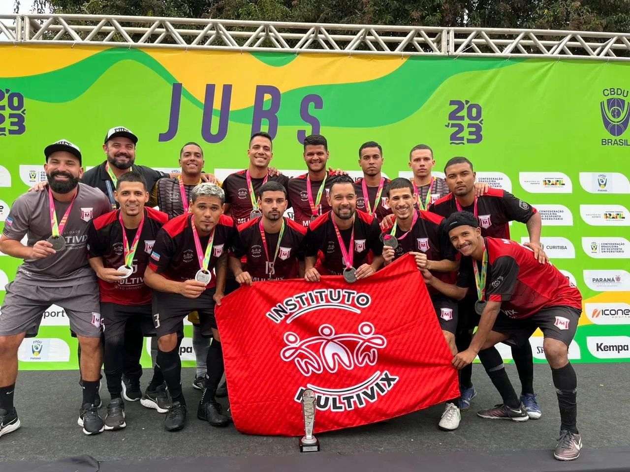 Capixabas conquistam a prata no Brasileiro Universitário de Futebol 7