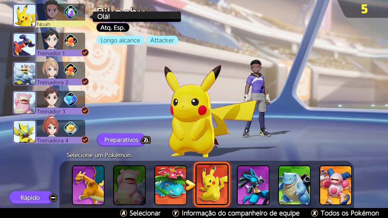 Pokémon Unite ganha tradução em português e Trevenant chegou