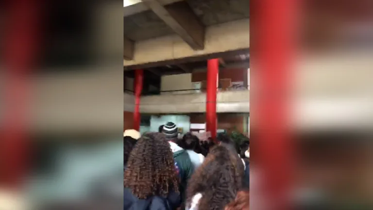 VÍDEO | Estudantes fazem protesto após encontrarem larvas na comida da Ufes