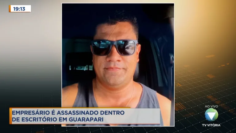 Bandidos invadem escritório e matam empresário a tiros em Guarapari