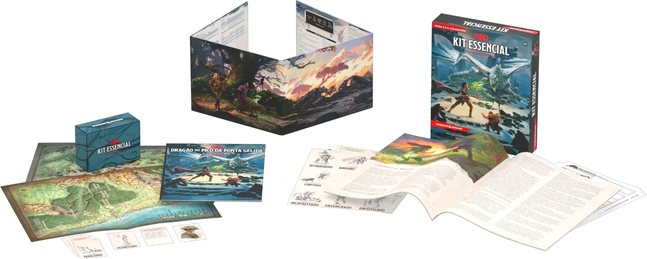 Kit Essencial e outros lançamentos de Dungeons & Dragons já estão em pré-venda