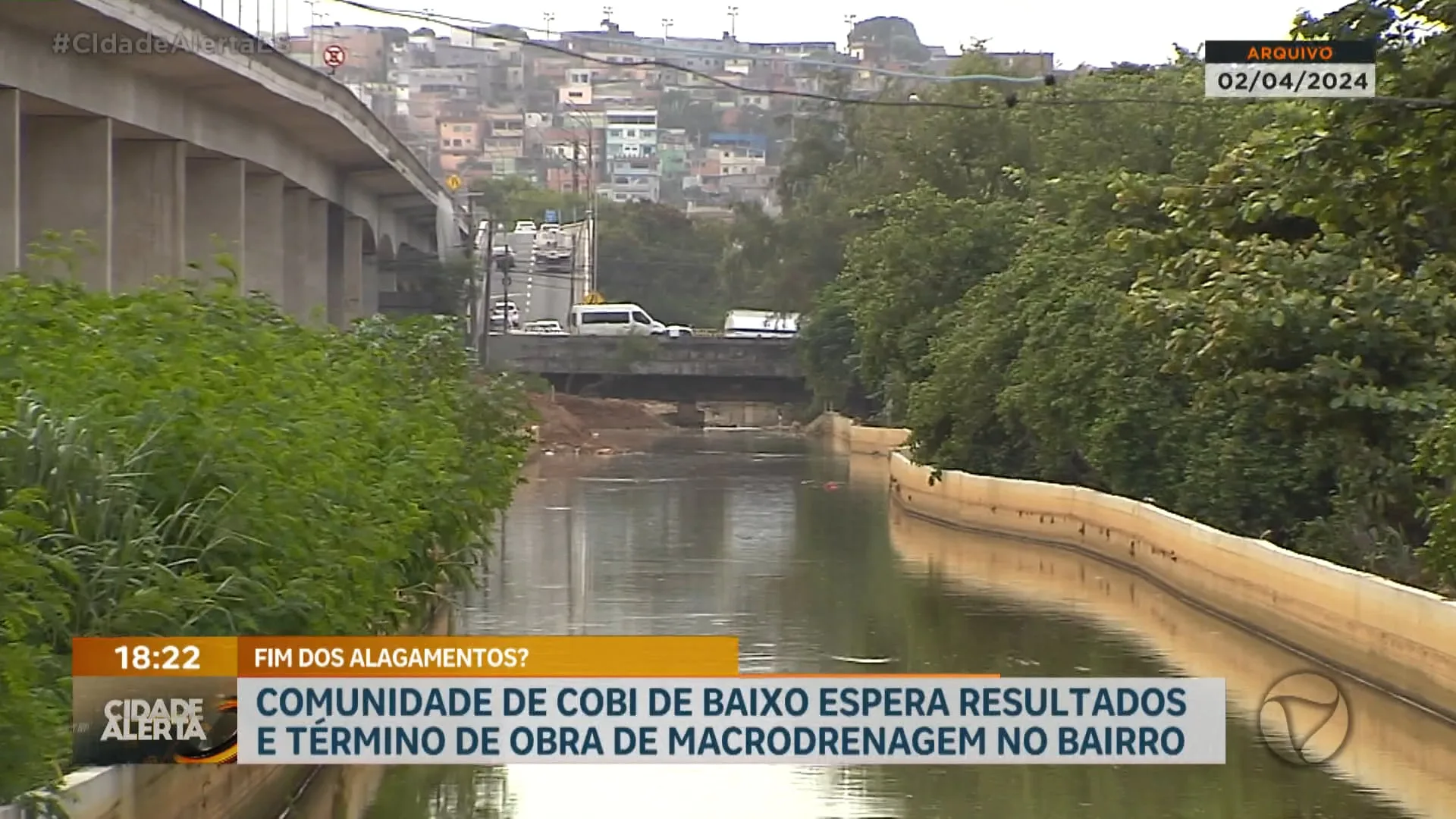 Obras Macrodrenagem Rio Marinho