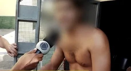 'Olha só o que a senhora fez comigo', diz filho após ser preso por agredir a mãe e a irmã