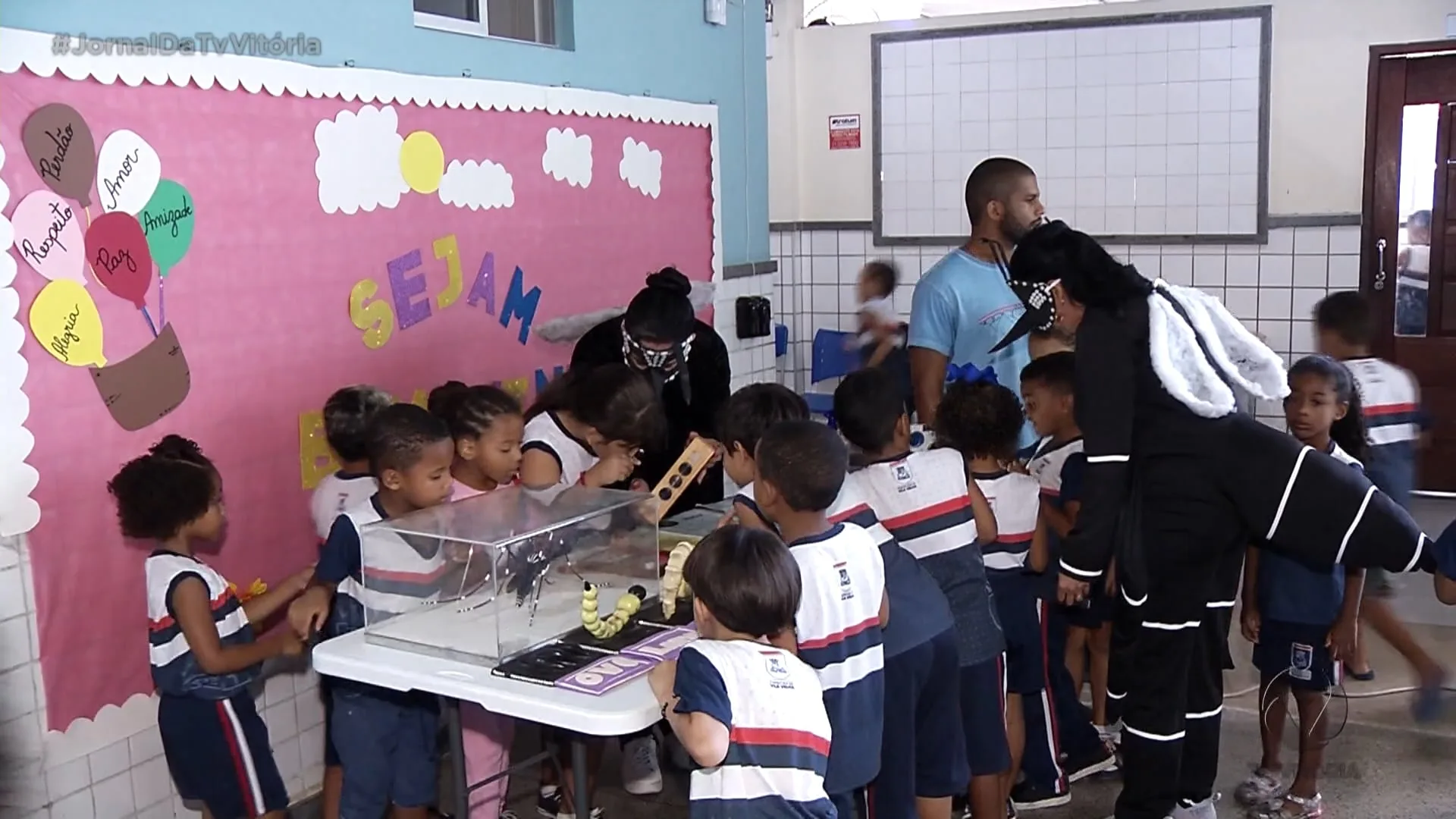 AÇÕES EDUCATIVAS ENSINAM CRIANÇAS A COMBATEREM O MOSQUITO DA DENGUE.