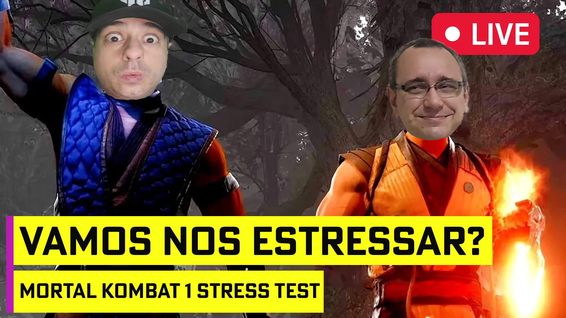 MORTAL KOMBAT 1 - Confira como foi nossa live no Stress Test do jogo