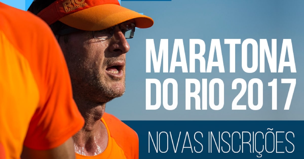 Última chance para participar da Maratona do Rio 2017! Lote de inscrições será aberto nesta 6ª feira