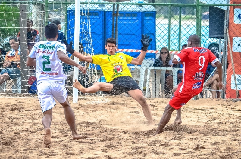 Segunda rodada do 17º Campeonato Estadual de Futebol de Areia