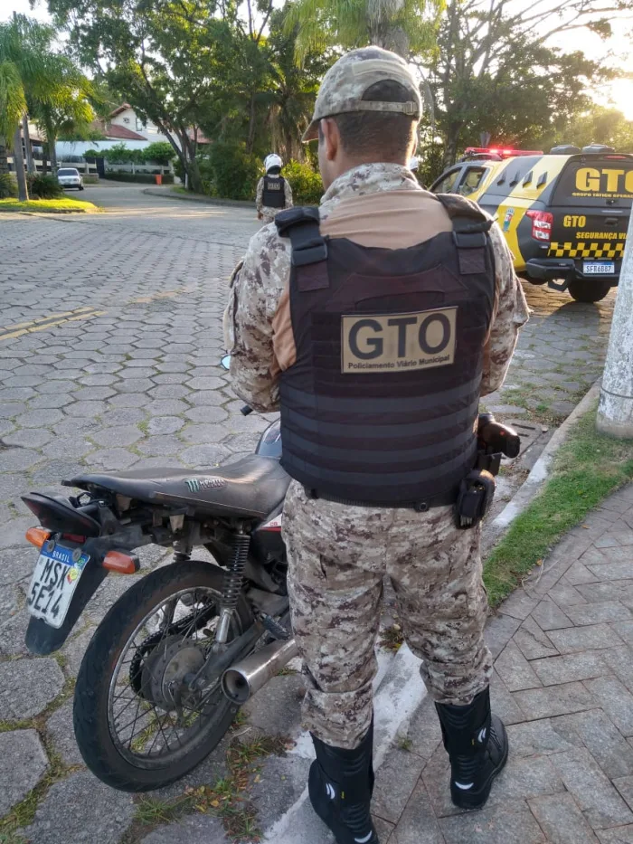 Operação da Guarda de trânsito nas praias de Vitória