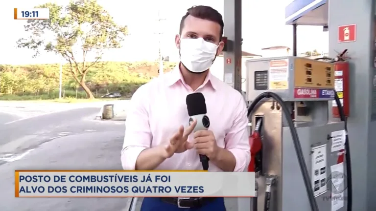 Assaltantes roubam malote de dinheiro em posto de gasolina