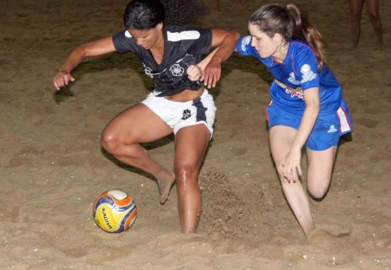 Futebol de Areia: campeã mundial reforça Geração/Dotum na Copa Verão, em Vila Velha