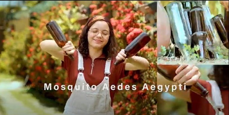 Danza assina campanha que pede pra fazer bonito e acabar com o mosquito