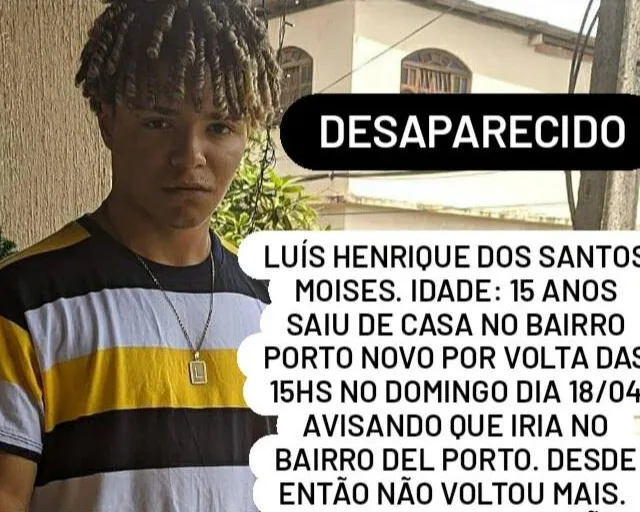 Corpo de adolescente que estava desaparecido há nove dias é encontrado em mangue de Cariacica