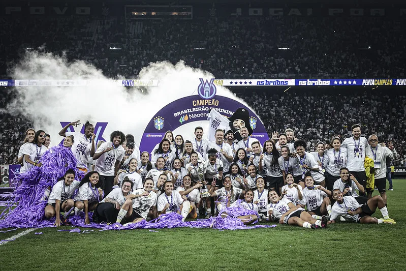 Corinthians é pentacampeão do Brasileirão Feminino