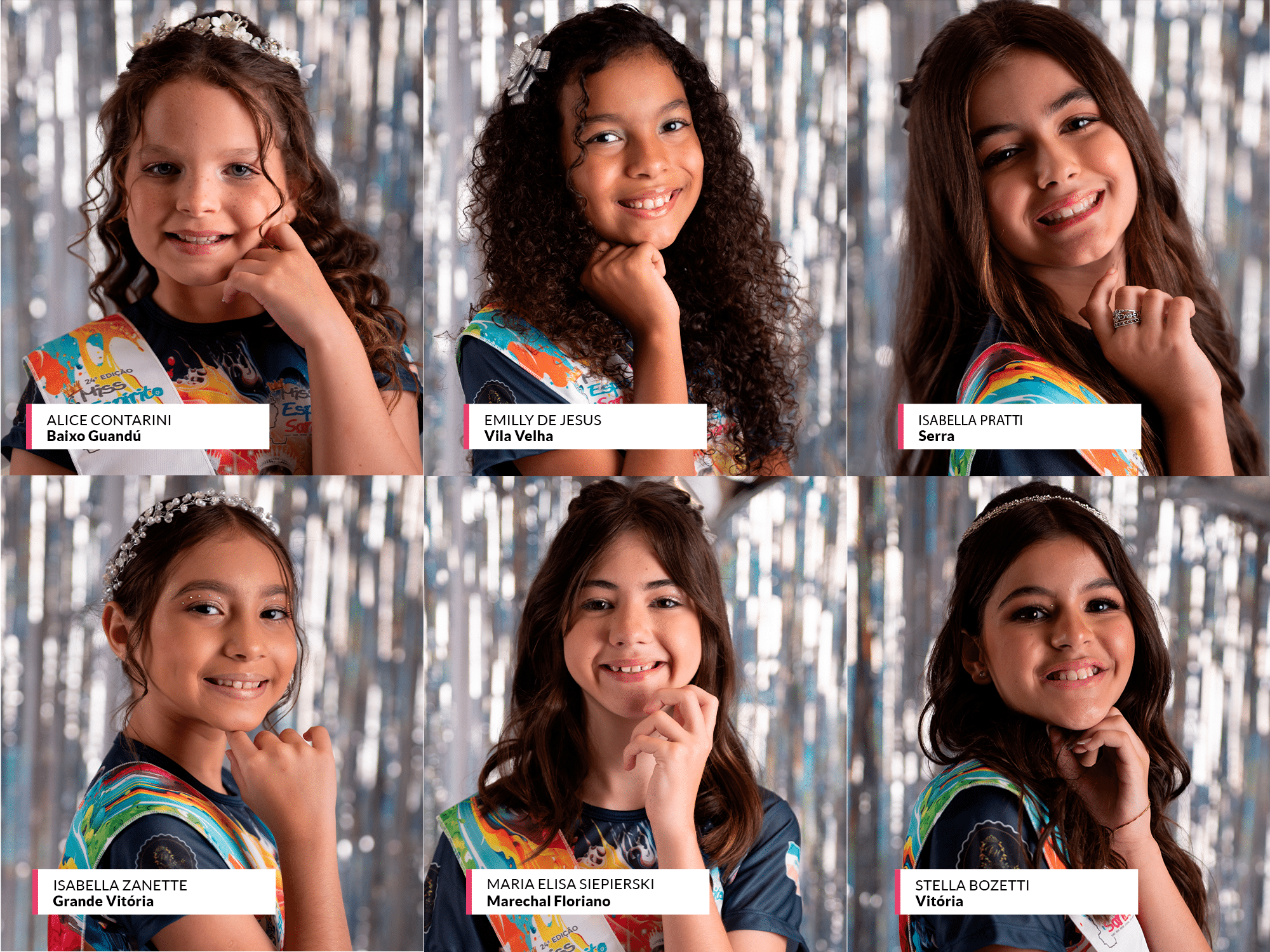 Veja fotos das candidatas ao Miss ES Mini, Mirim, Juvenil e Teen 2024 (Foto: Bhia Correia)