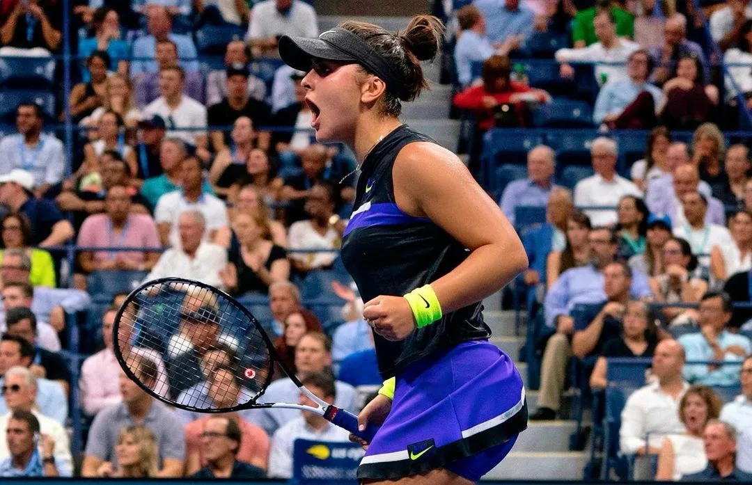 Andreescu festeja vaga na final do US Open contra Serena: 'lutei muito para isso'