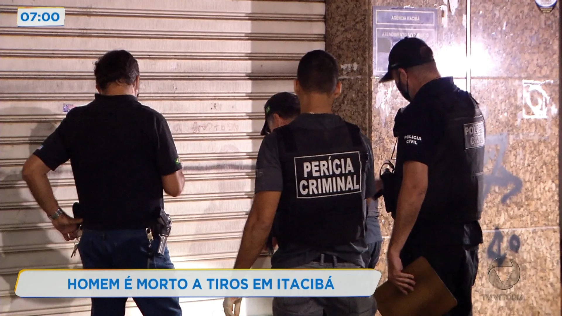 Homem e morto a tiros em Itacibá