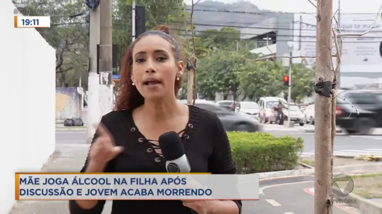 Mãe é suspeita de jogar álcool na filha e tacar fogo