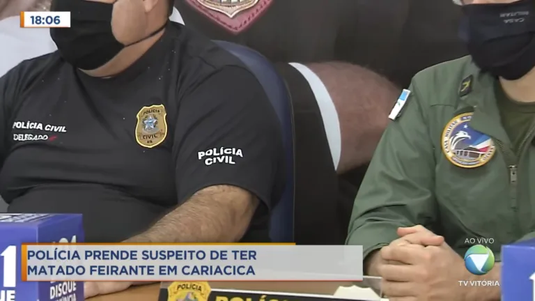 Suspeito de sequestrar a matar feirante é preso