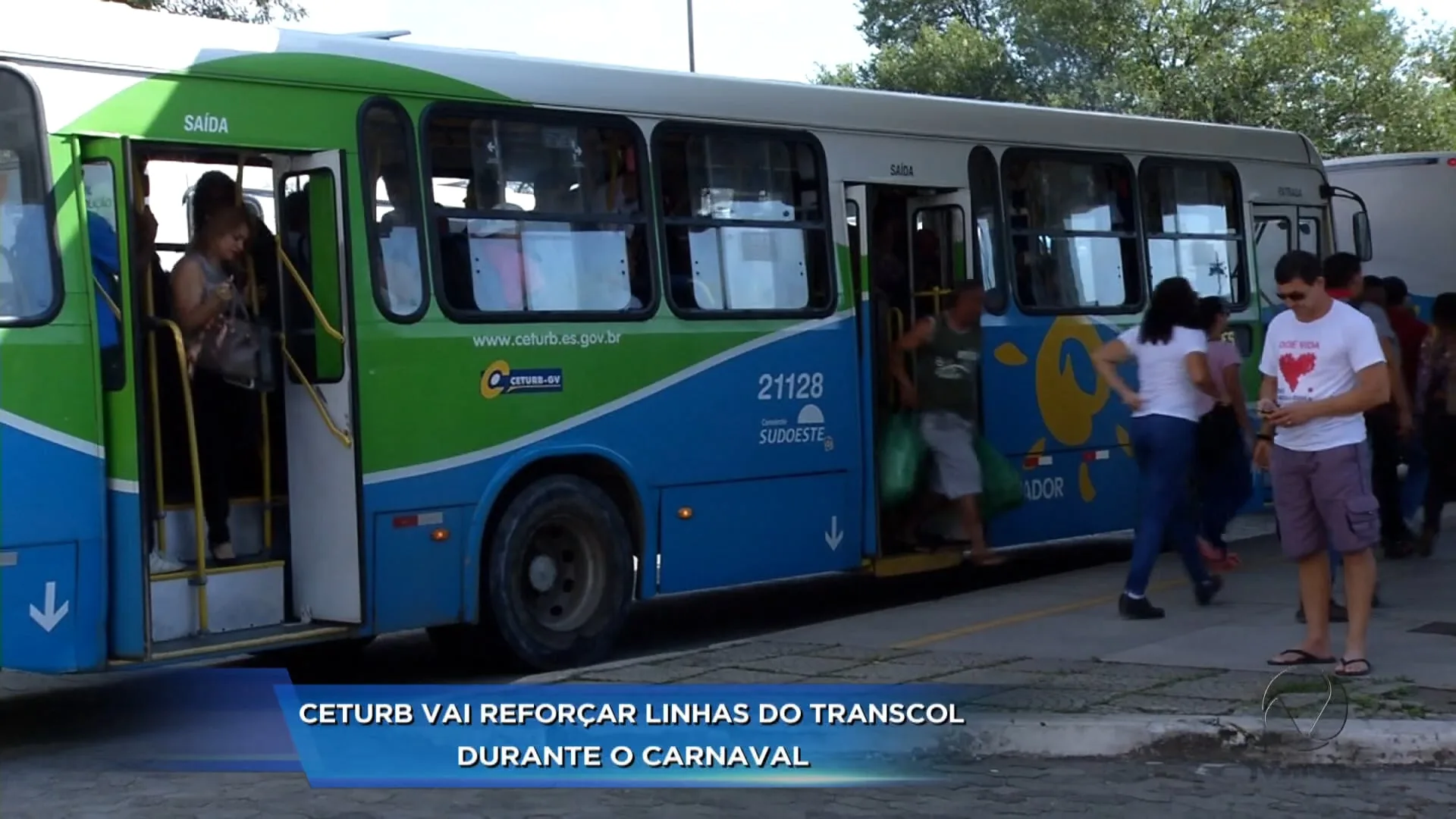 Esquema especial de ônibus durante o Carnaval