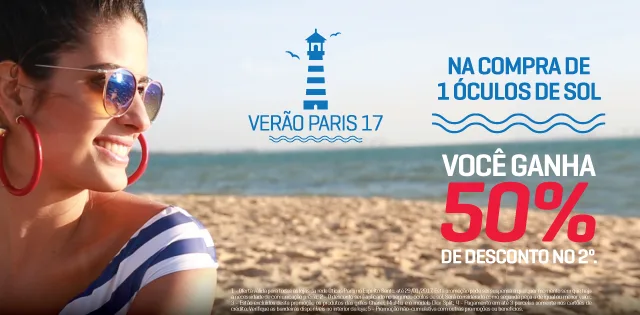 MP assina campanha de verão das Óticas Paris
