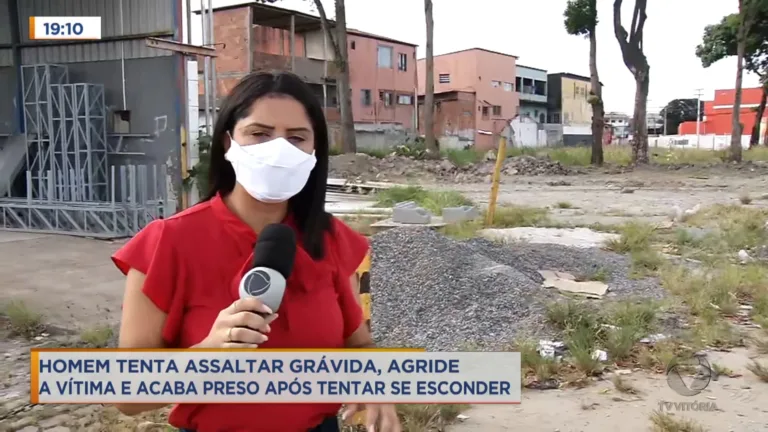 Ladrão tenta assaltar grávida, agride a vítima e termina preso