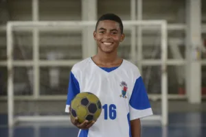 Vinícius marcou três gols e ajudou o Marechal a ser campeão de virada. (Foto: André Sobral)