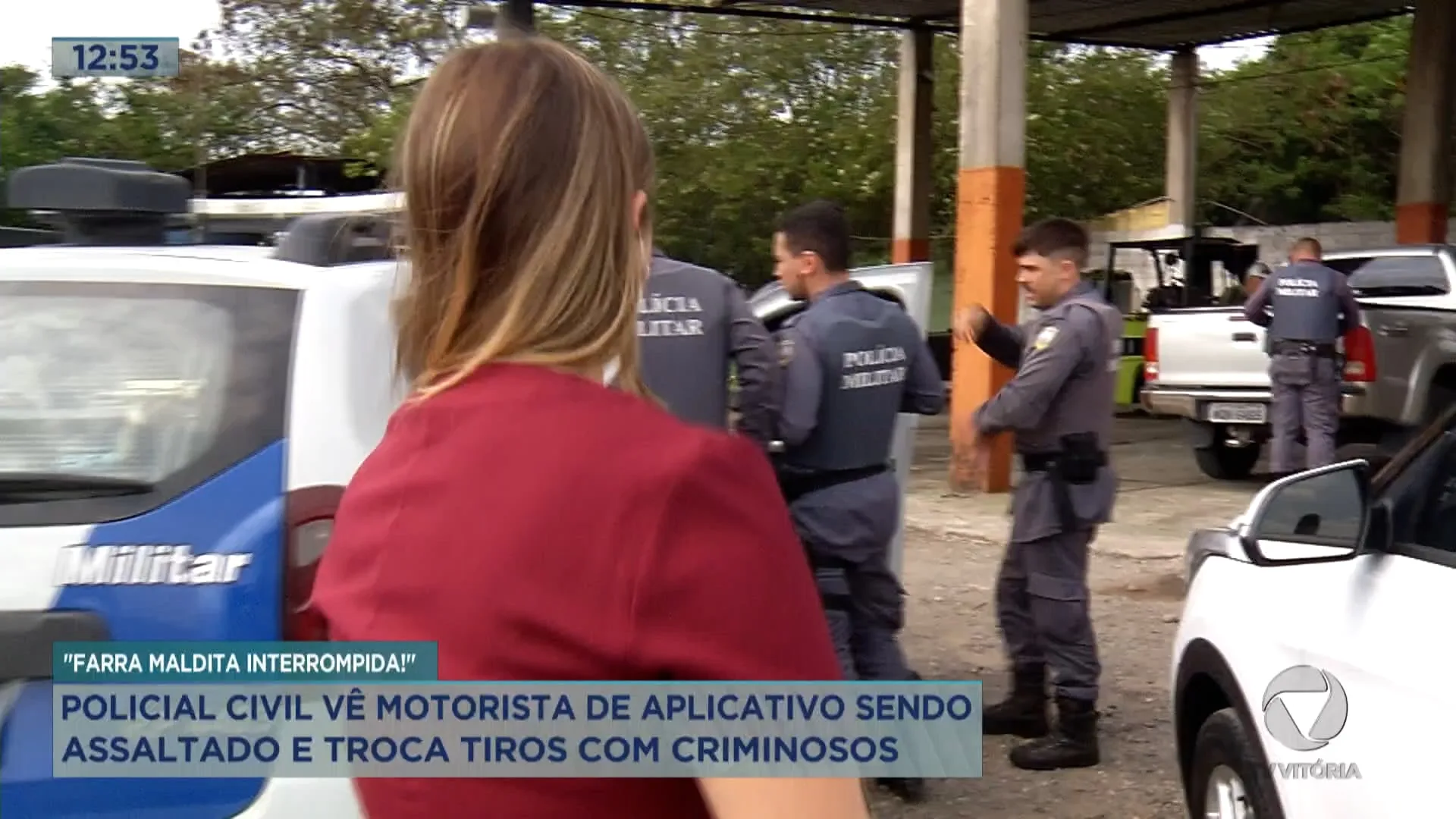 Suspeitos tentam assaltar motorista de aplicativo e um deles acaba baleado