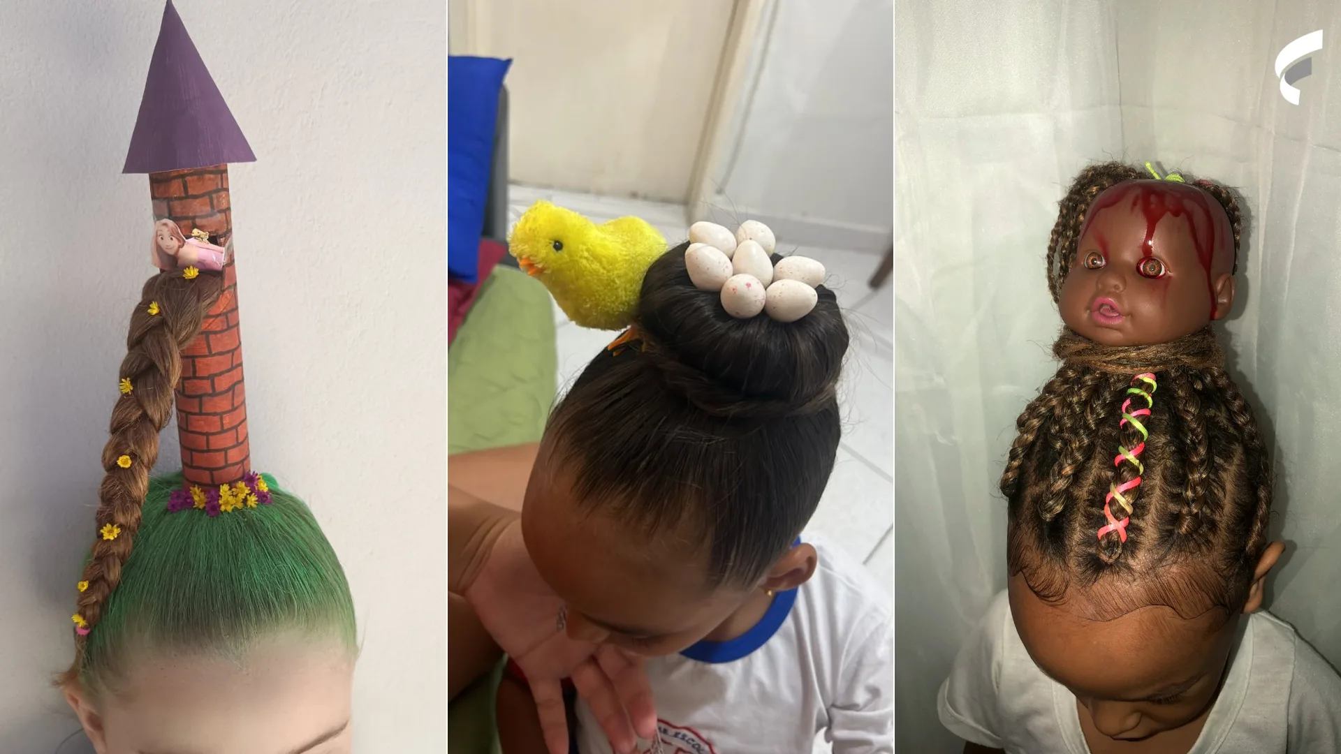 Fotos: dia do cabelo maluco viraliza e crianças aparecem com penteados inusitados