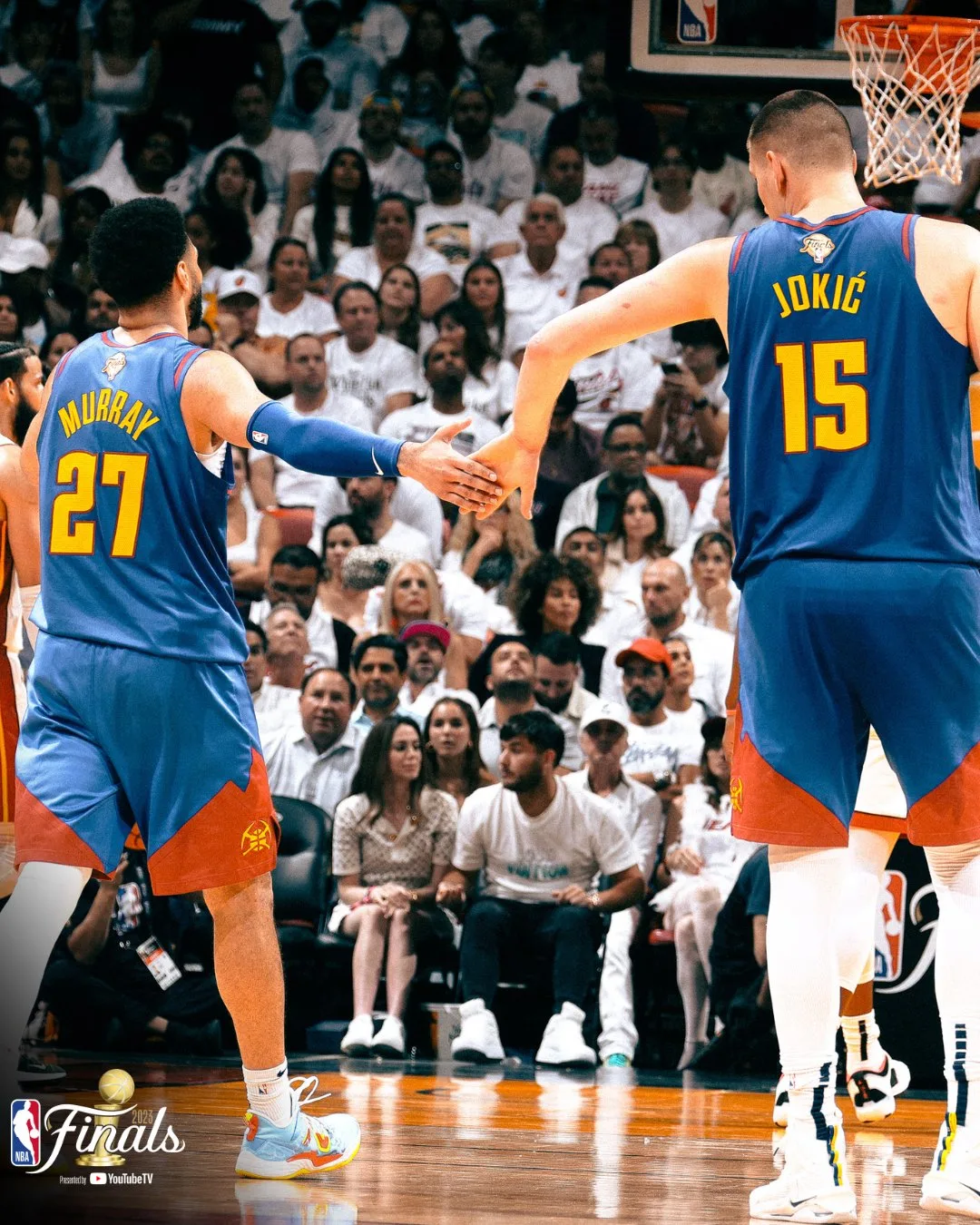 Com grande atuação de Jokic e Murray, Denver derrota Miami e abre 2 a 1 nas finais da NBA