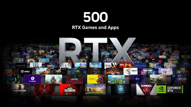 NVIDIA comemora marca de 500 jogos compatíveis com tecnologias RTX