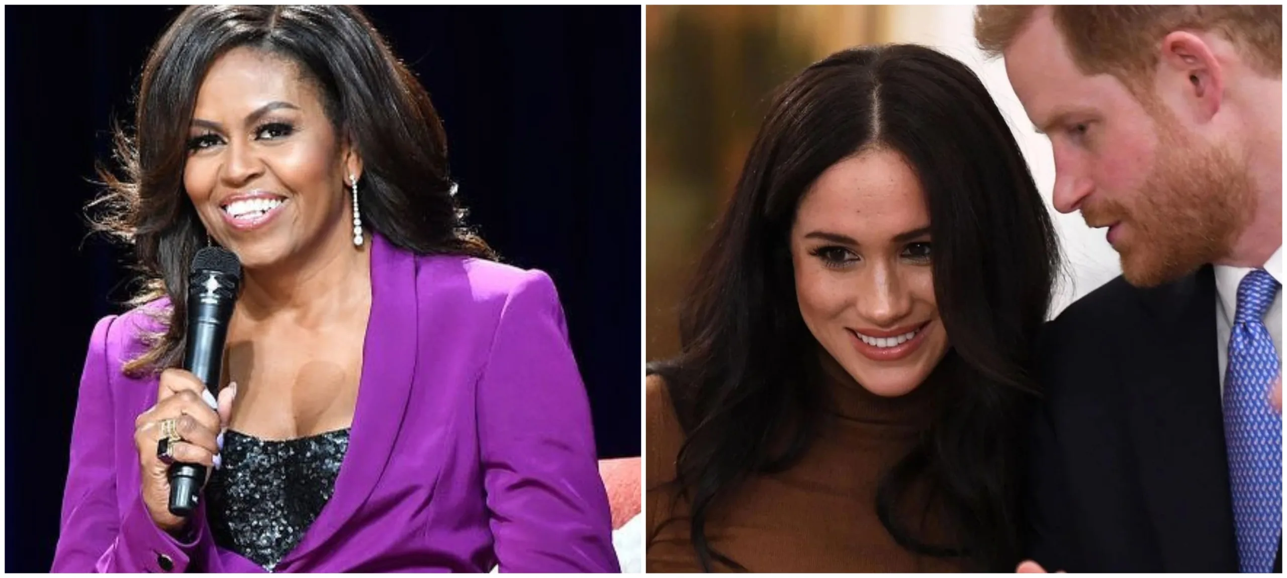 Michelle Obama opina sobre racismo sofrido por Meghan Markle na família real: 'Não foi uma surpresa'