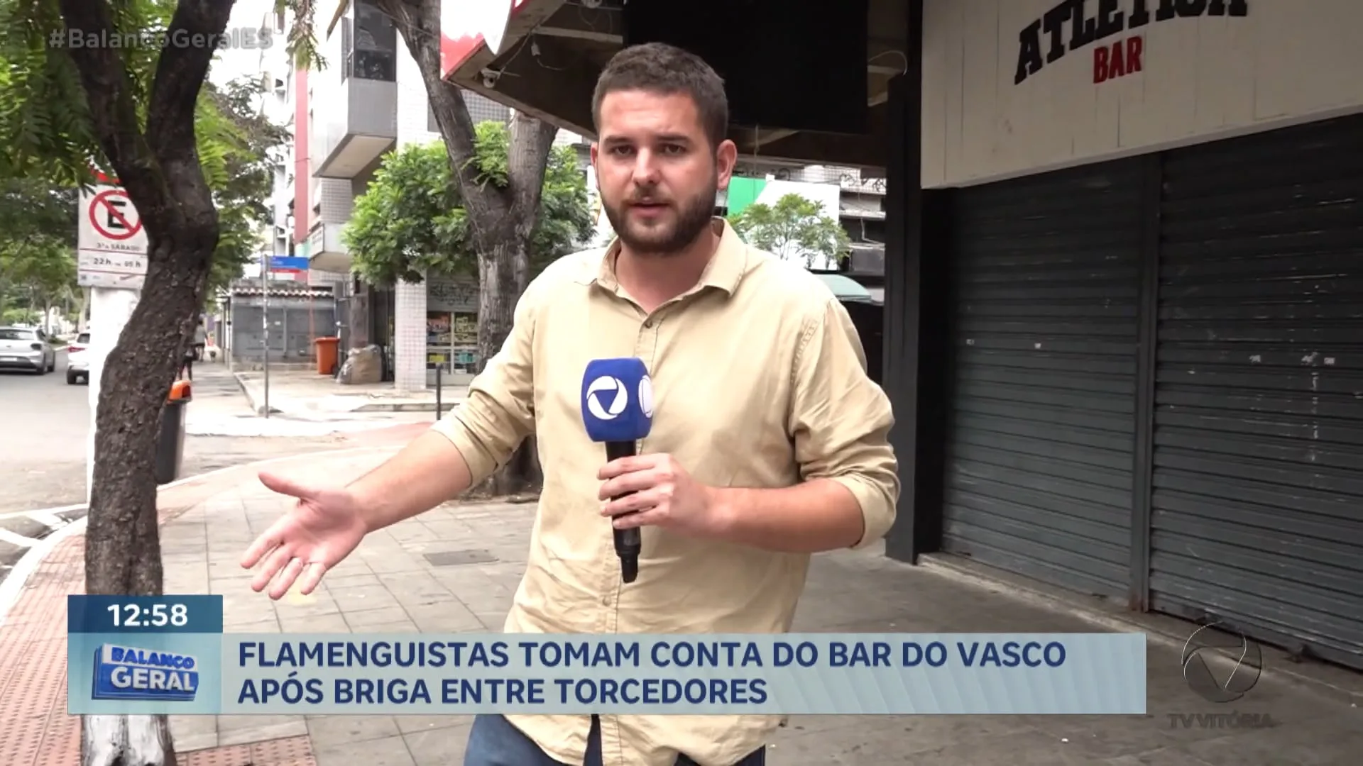 Torcedores do flamengo invadem bar do Vasco