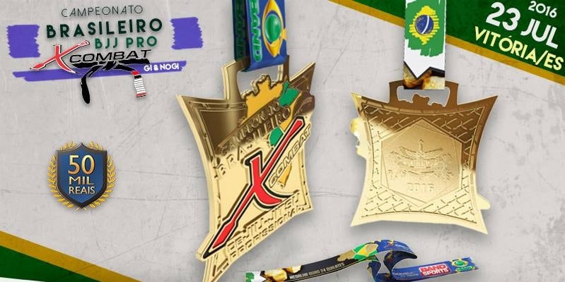 Brasileiro X-Combat de Jiu-Jítsu será atração no Tancredão neste sábado