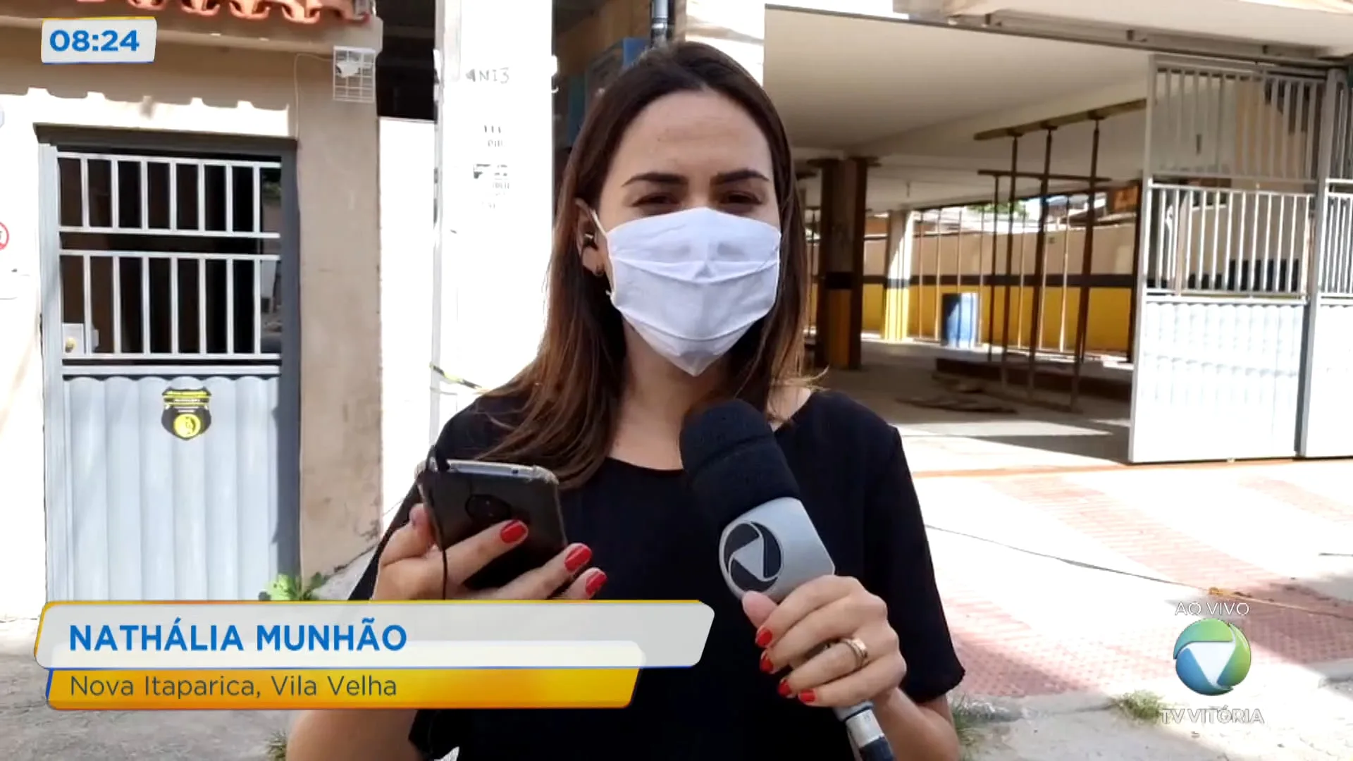 Prédio com risco de desmoronamento é interditado em Vila Velha