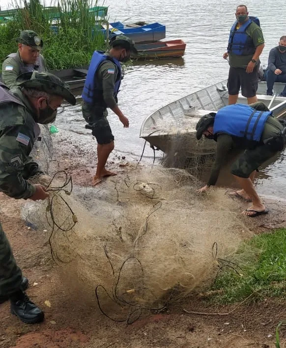 Quatro pessoas são detidas e 1,3 mil metros de rede de pesca apreendida na Operação Piracema