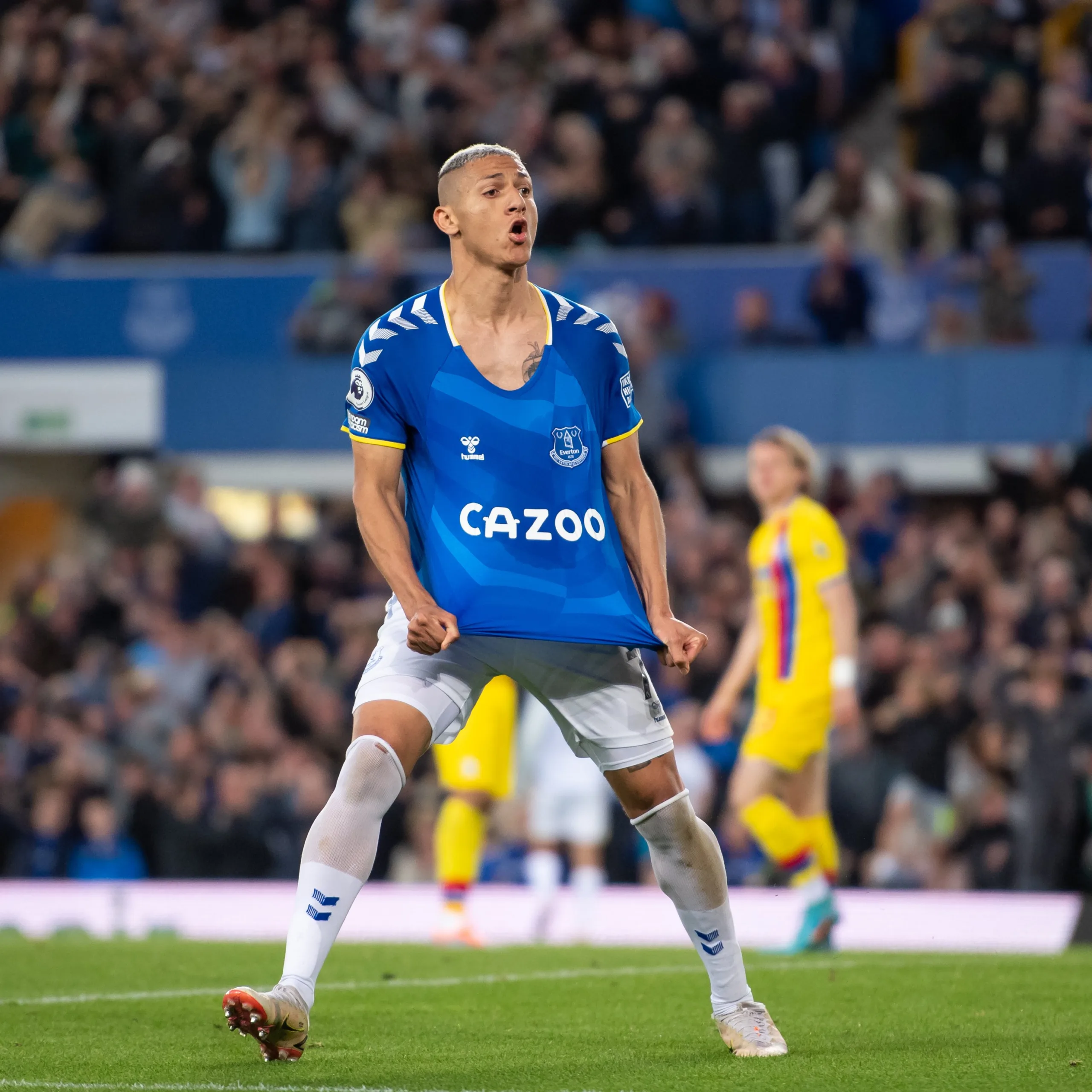 Capixaba Richarlison marca na virada do Everton no Campeonato Inglês