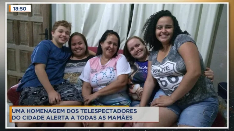 Uma homenagem dos telespectadores do Cidade Alerta a todas as mamães