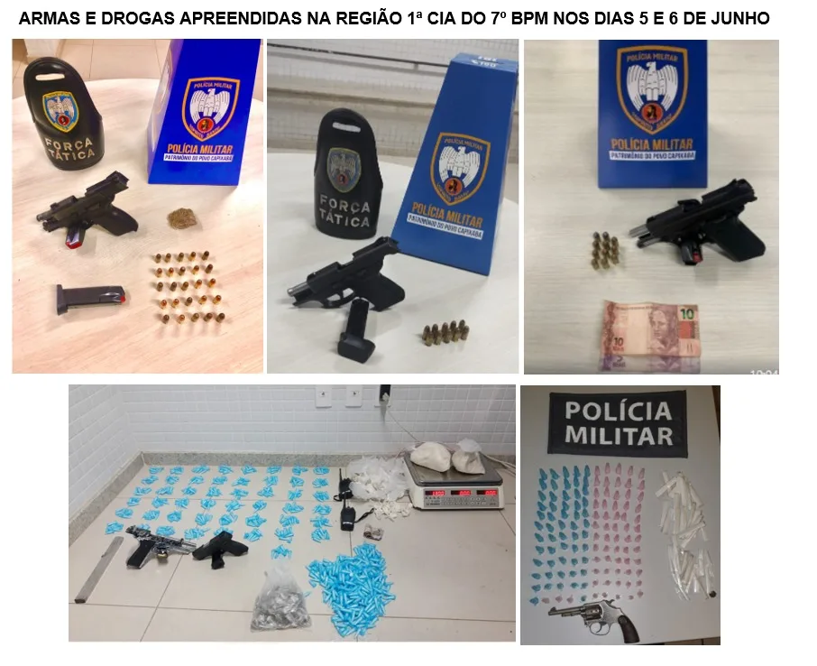 Seis jovens são presos durante operação policial em Cariacica