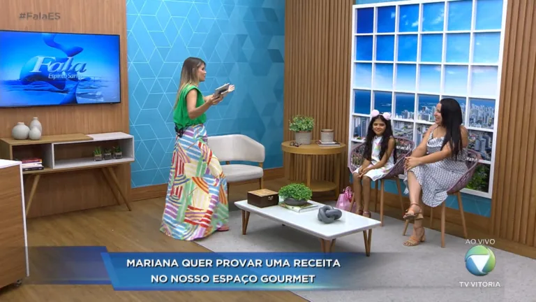 Dia de visita no Fala Espírito Santo: Mariana é a nossa convidada