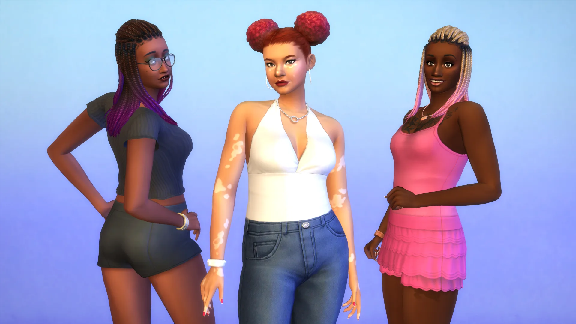 The Sims 4 e Dark & Lovely fazem parceria para expandir a diversidade